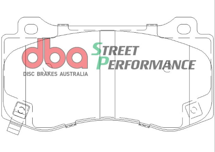 Brake Pads Street Performance | Front Axle - DB2259SP
