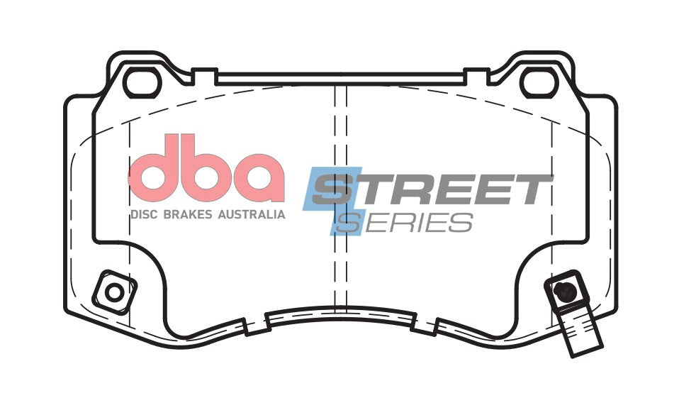 Brake Pads Street Series Ceramic | Front Axle - DB2259SS