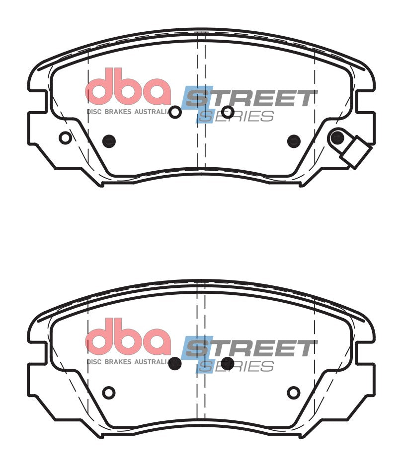 Brake Pads Street Series Ceramic | Rear Axle - DB2265SS