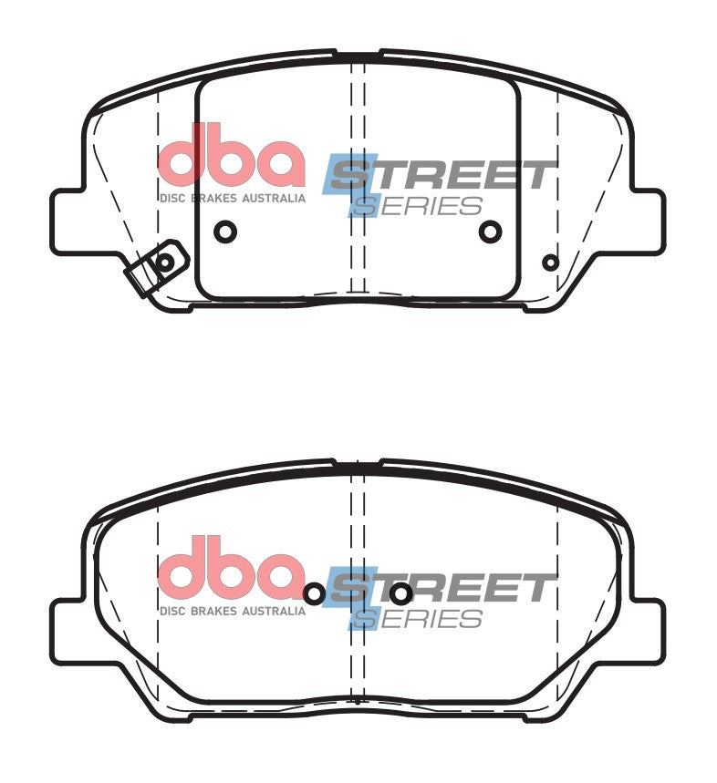 Brake Pads Street Series Ceramic | Front Axle - DB2270SS
