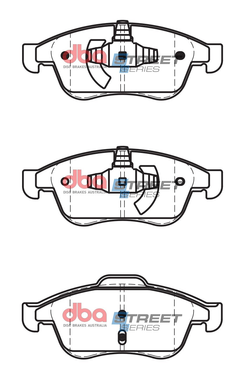 Brake Pads Street Series Ceramic | Front Axle - DB2276SS