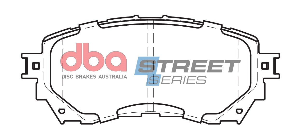 Brake Pads Street Series Ceramic | Front Axle - DB2293SS