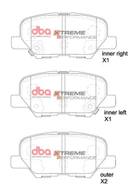Brake Pads Xtreme Performance | Rear Axle - DB2294XP