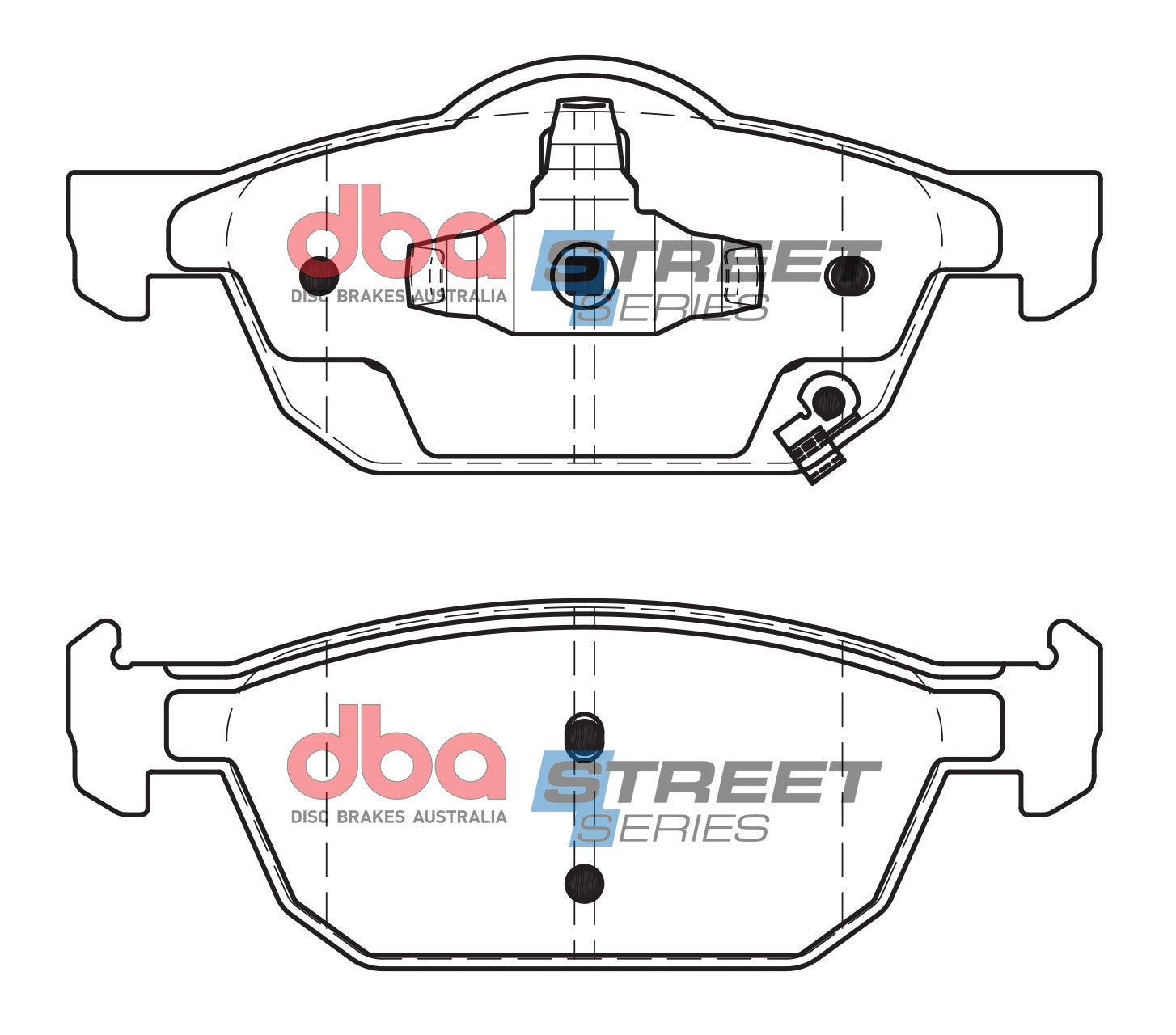 Brake Pads Street Series Ceramic | Front Axle - DB2308SS