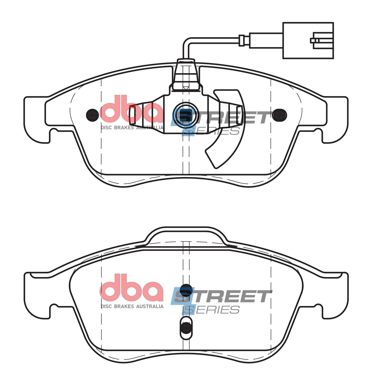 Brake Pads Street Series Ceramic | Front Axle - DB2312SS