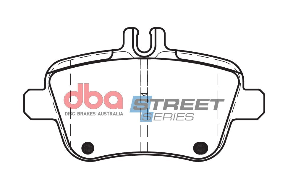 Brake Pads Street Series Ceramic | Rear Axle - DB2318SS