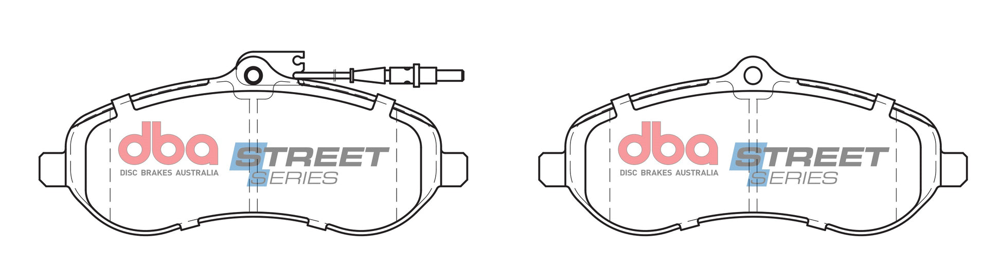 Brake Pads Street Series Ceramic | Front Axle - DB2326SS