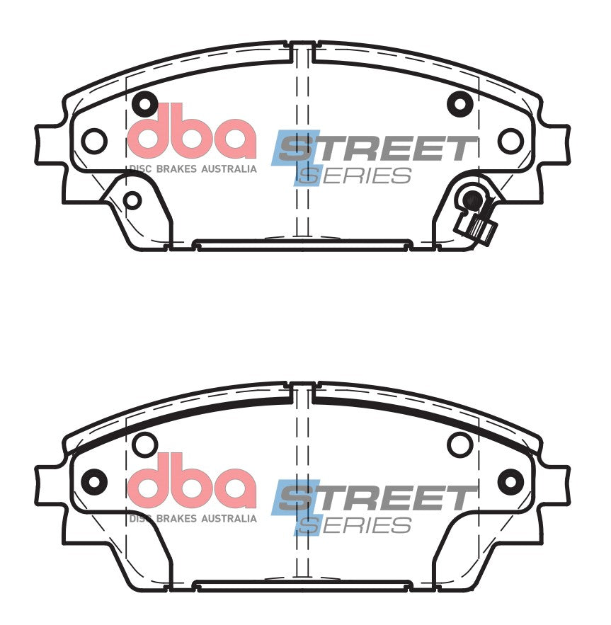 Brake Pads Street Series Ceramic | Front Axle - DB2330SS
