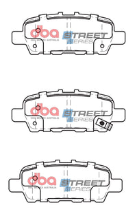 Brake Pads Street Series Ceramic | Rear Axle - DB2340SS