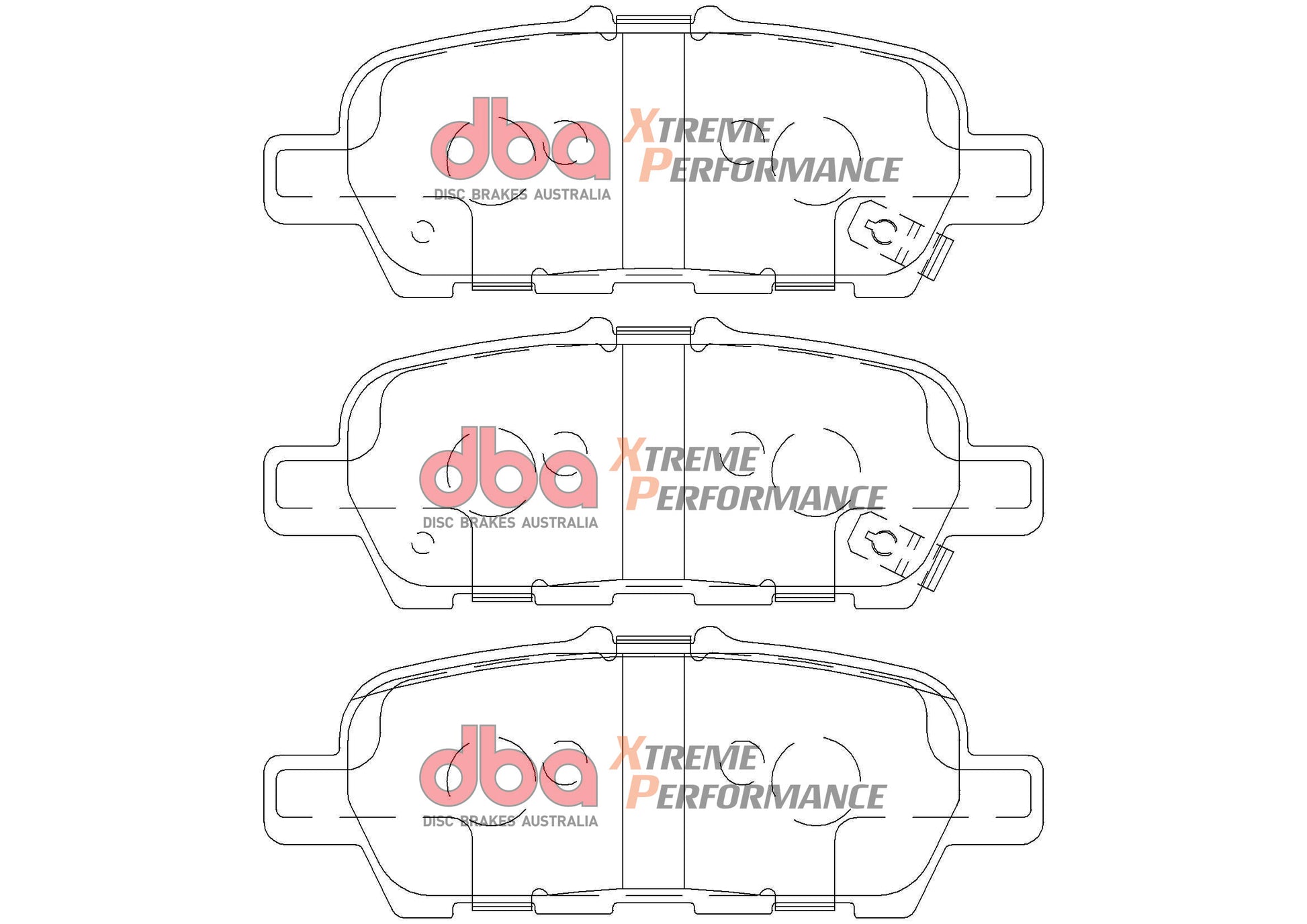 Brake Pads Xtreme Performance | Rear Axle - DB2340XP