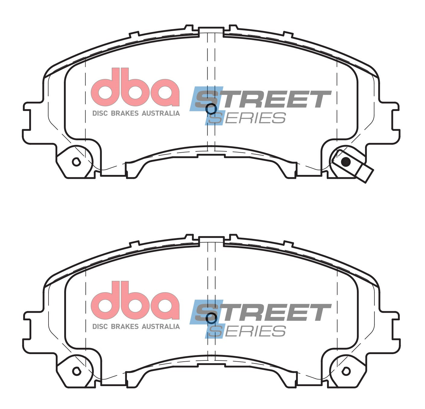 Brake Pads Street Series Ceramic | Front Axle - DB2341SS