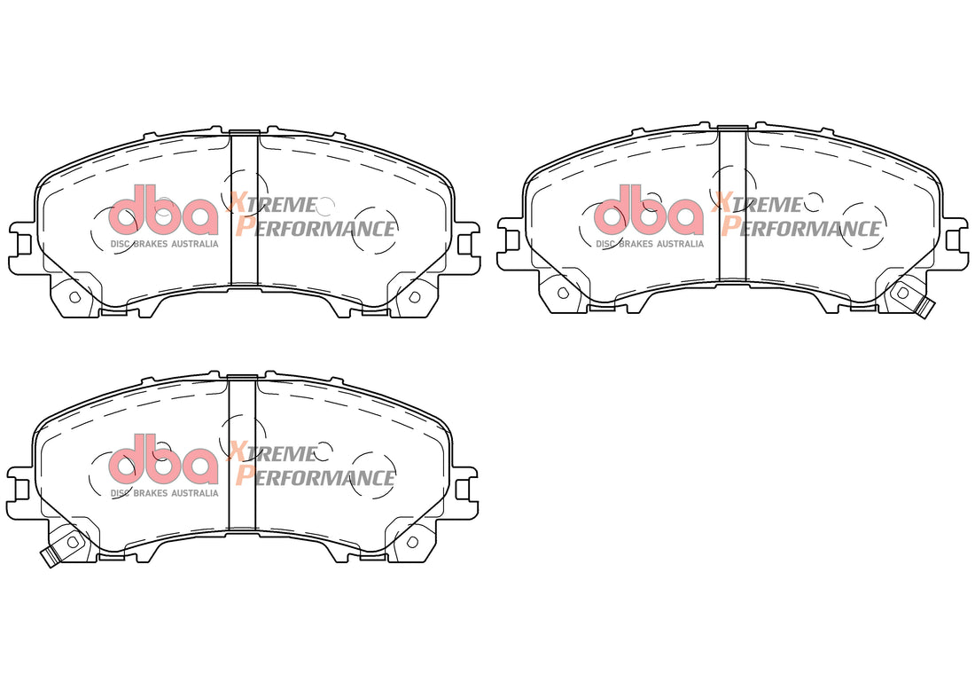 Brake Pads Xtreme Performance | Front Axle - DB2341XP