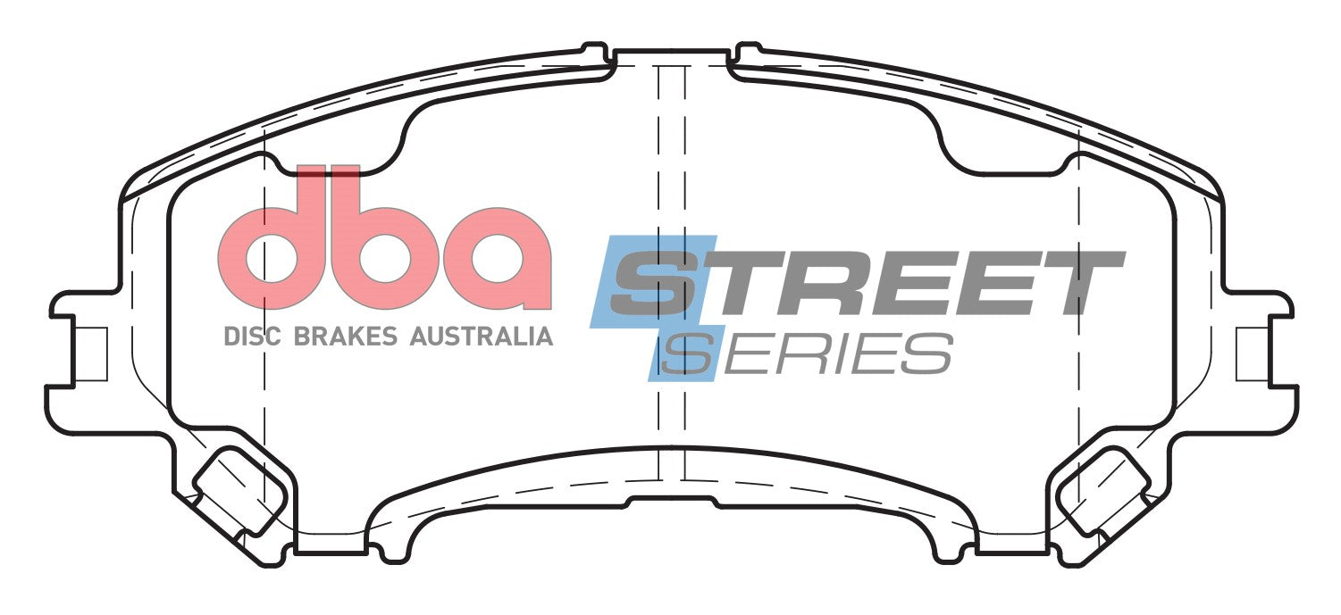 Brake Pads Street Series Ceramic | Front Axle - DB2345SS