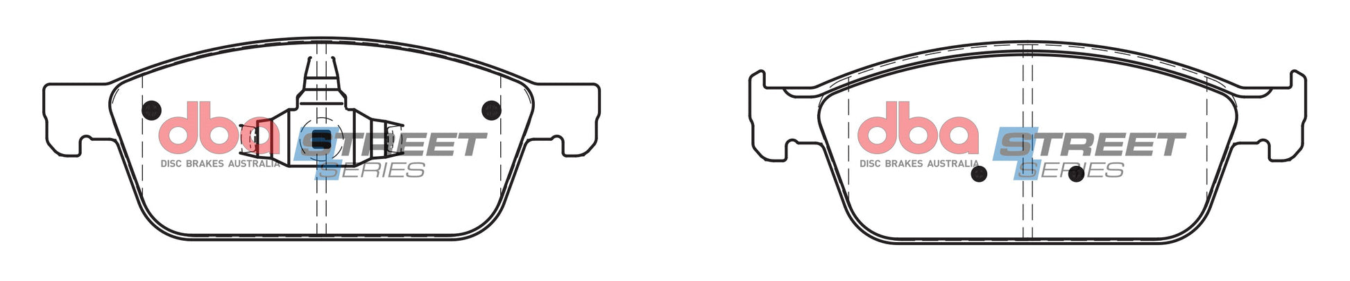 Brake Pads Street Series Ceramic | Front Axle - DB2353SS