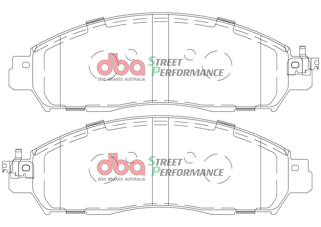 Brake Pads Street Performance | Front Axle - DB2374SP