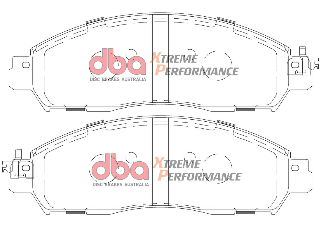 Brake Pads Xtreme Performance | Front Axle - DB2374XP