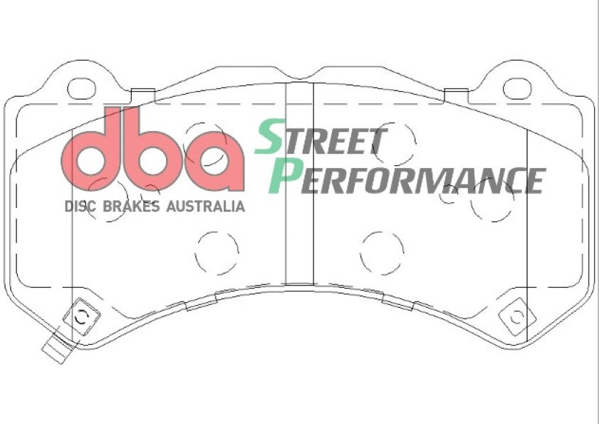 Brake Pads Street Performance | Front Axle - DB2375SP