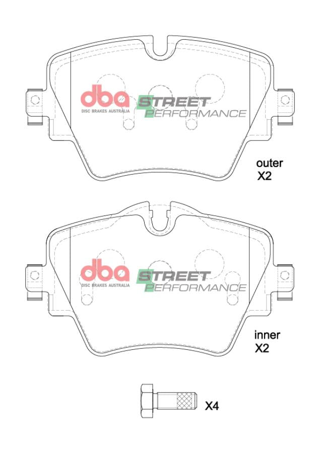 Brake Pads Street Performance | Front Axle - DB2377SP
