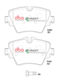 Brake Pads Street Performance | Front Axle - DB2377SP