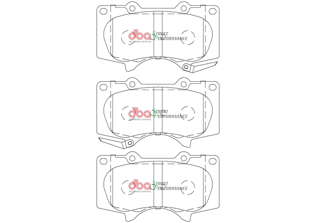 Brake Pads Street Performance | Front Axle - DB2380SP