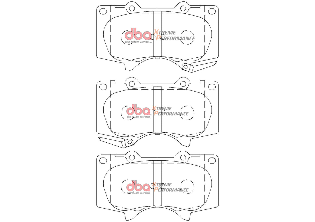 Brake Pads Xtreme Performance ECE R90 certified | Front Axle - DB2380XP