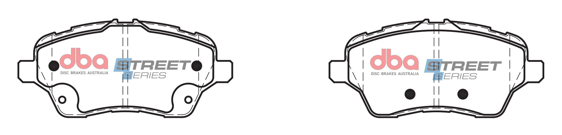 Brake Pads Street Series Ceramic | Front Axle - DB2382SS