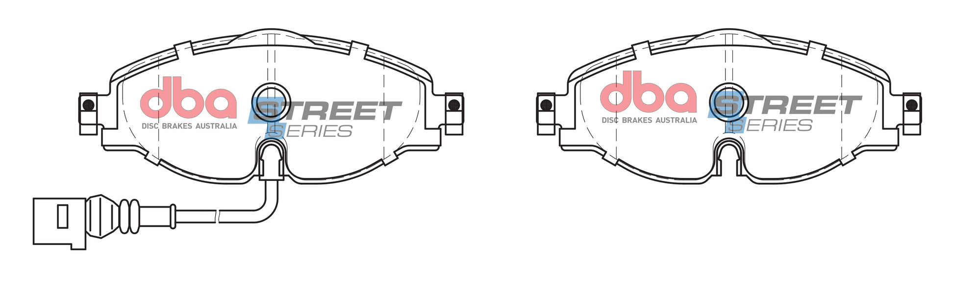 Brake Pads Street Series Ceramic | Front Axle - DB2383SS