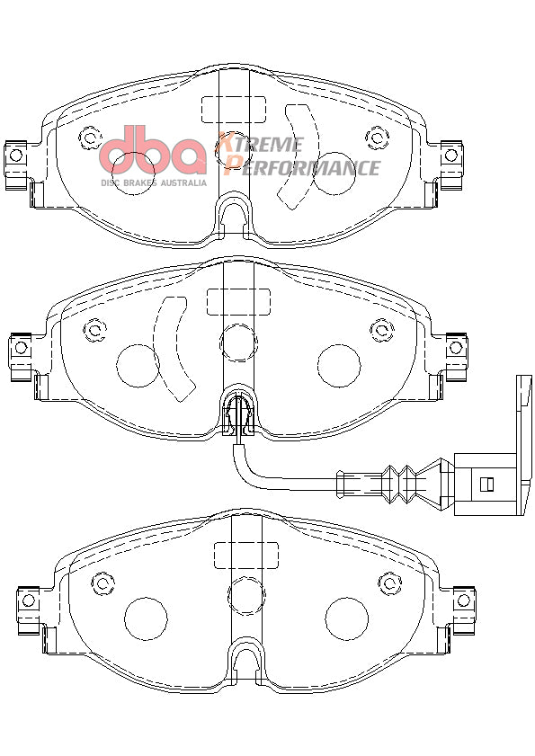 Brake Pads Xtreme Performance ECE R90 certified | Front Axle - DB2383XP