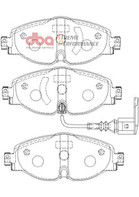 Brake Pads Xtreme Performance ECE R90 certified | Front Axle - DB2383XP