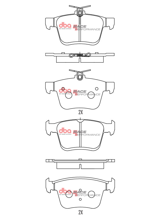 Brake Pads Race Performance - DB2384RP