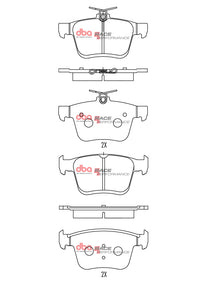 Brake Pads Race Performance - DB2384RP