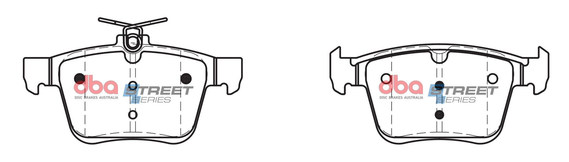 Brake Pads Street Series Ceramic | Rear Axle - DB2384SS