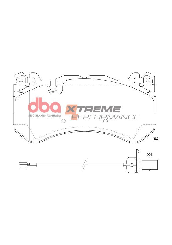 Brake Pads Xtreme Performance - DB2387XP