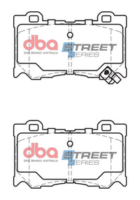 Brake Pads Street Series Ceramic | Front Axle - DB2400SS