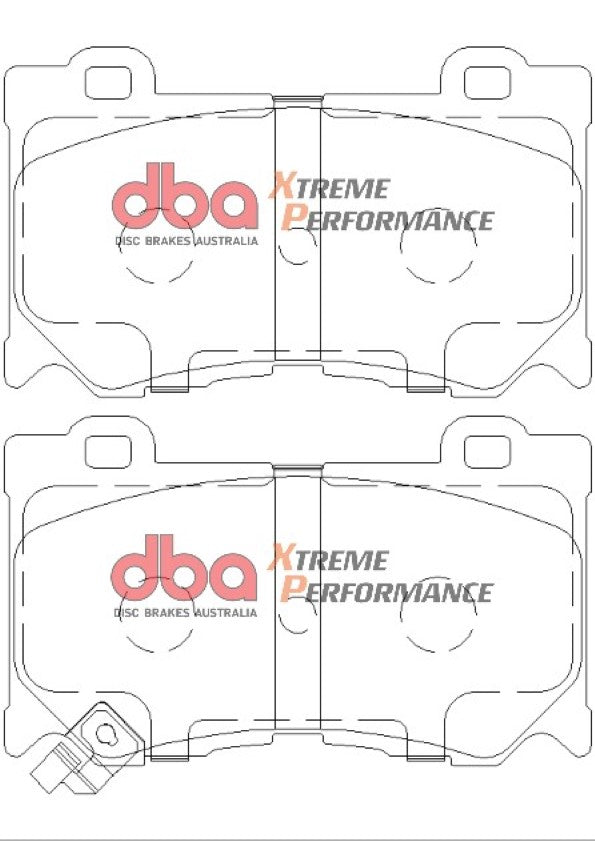 Brake Pads Xtreme Performance ECE R90 certified | Front Axle - DB2400XP