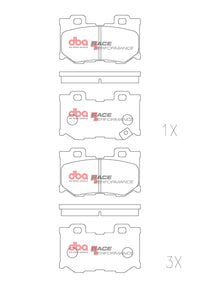 Brake Pads Race Performance - DB2401RP
