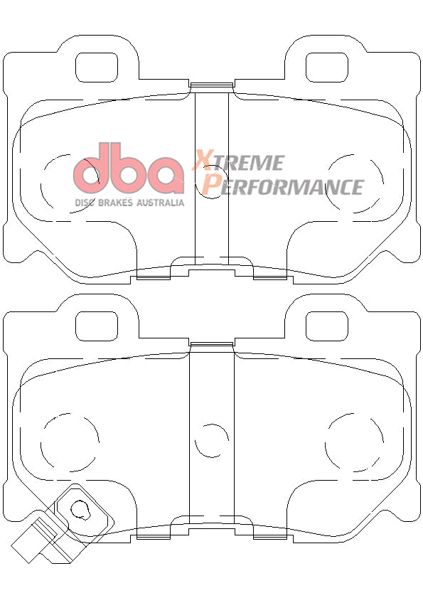 Brake Pads Xtreme Performance | Rear Axle - DB2401XP