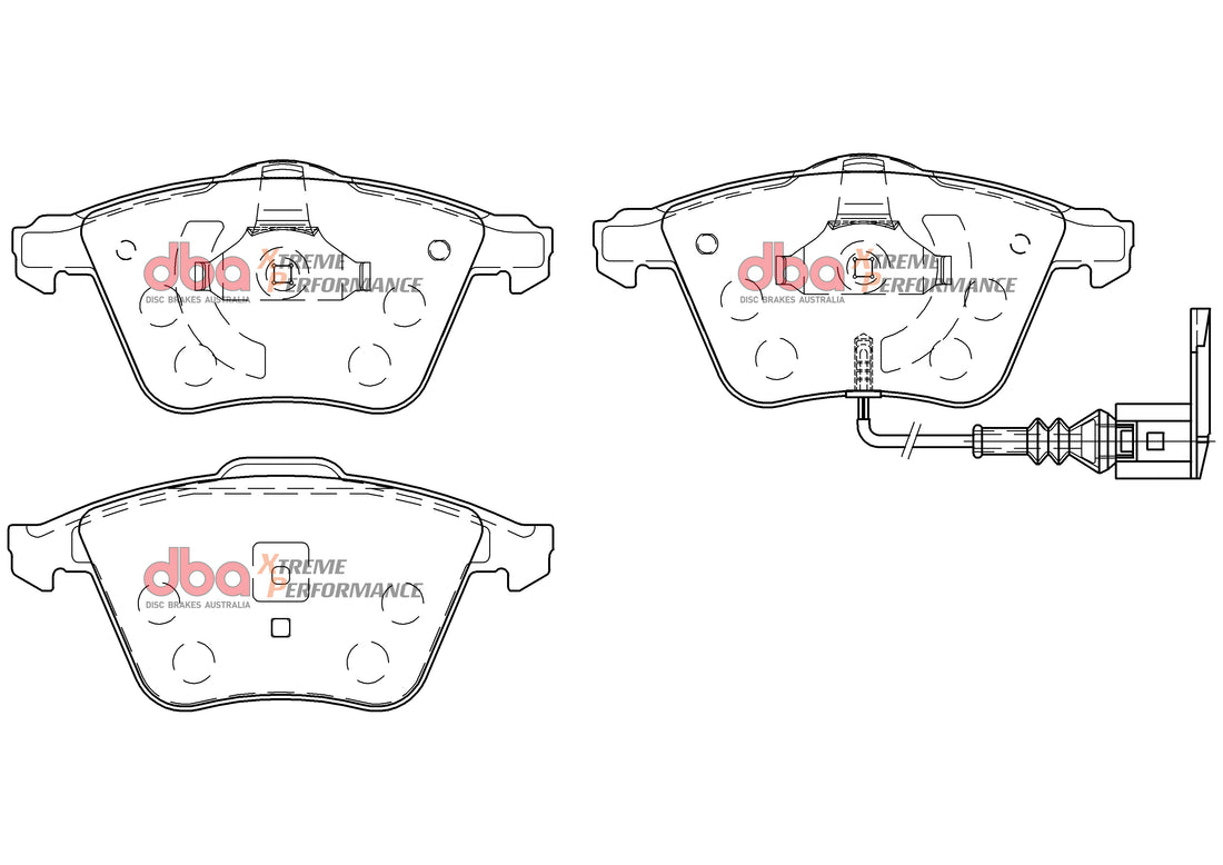 Brake Pads Xtreme Performance | Front Axle - DB2402XP