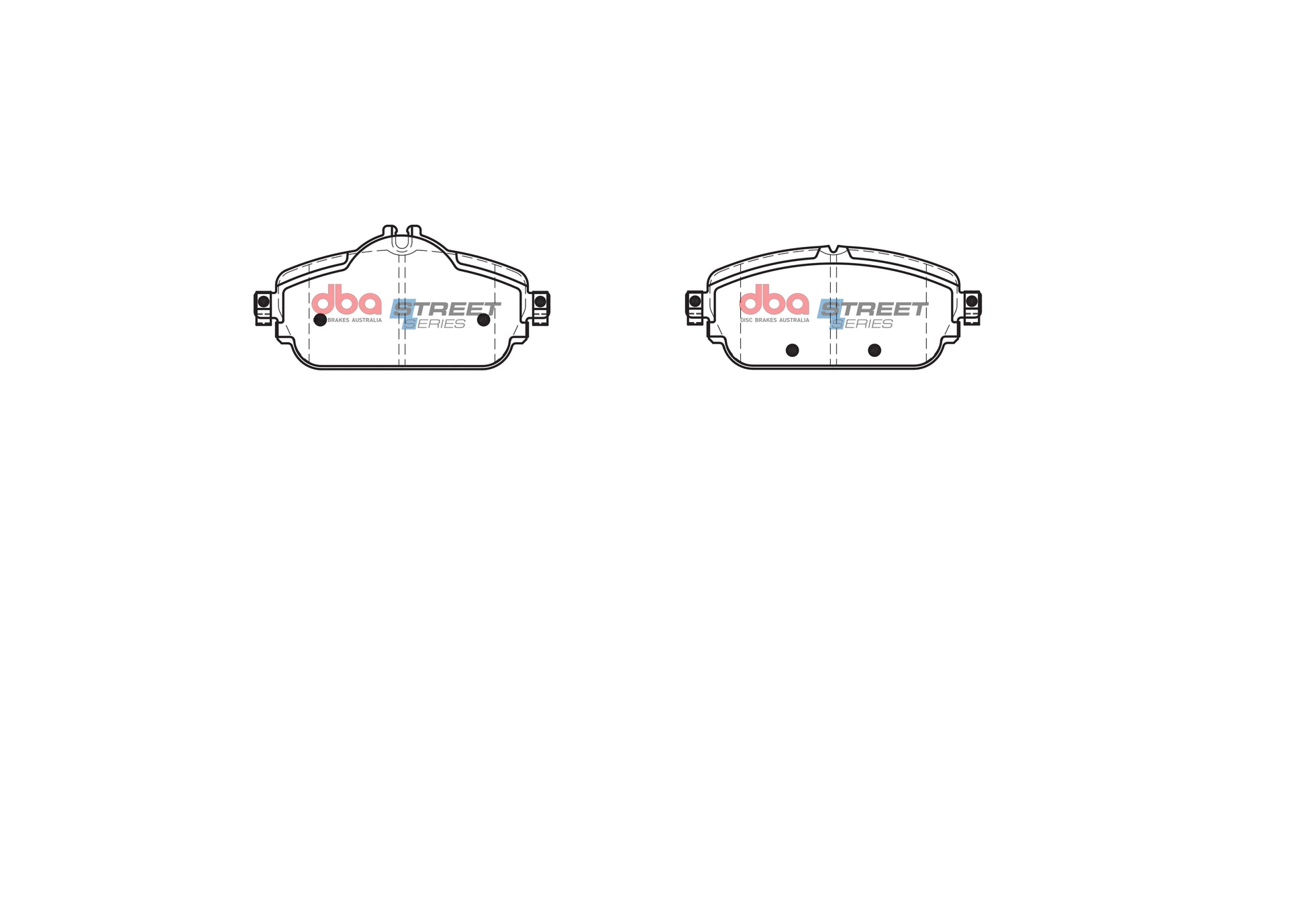 Brake Pads Street Series Ceramic | Front Axle - DB2403SS