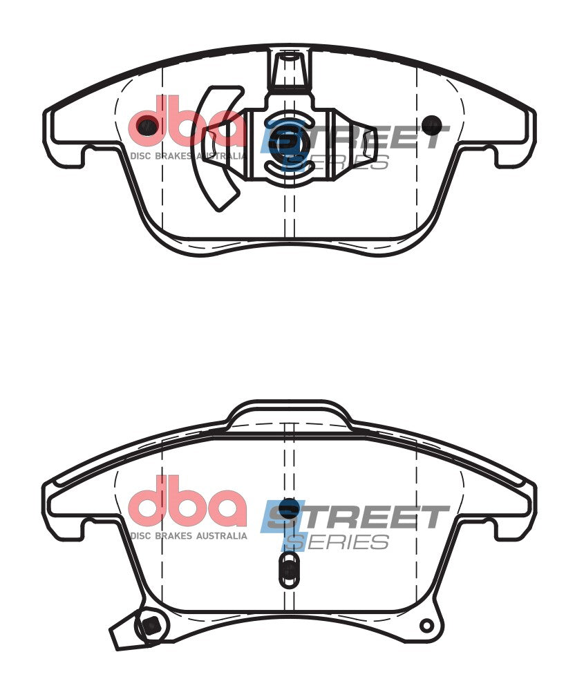Brake Pads Street Series Ceramic | Front Axle - DB2405SS