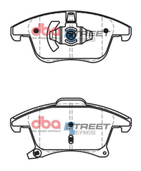 Brake Pads Street Series Ceramic | Front Axle - DB2405SS