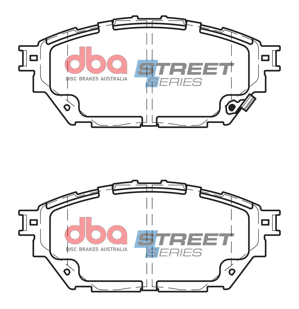 Brake Pads Street Series Semi-metallic | Front Axle - DB2423SS