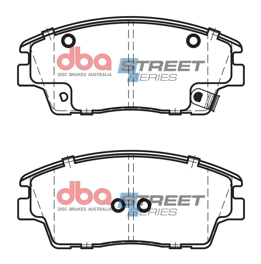 Brake Pads Street Series Ceramic | Front Axle - DB2424SS