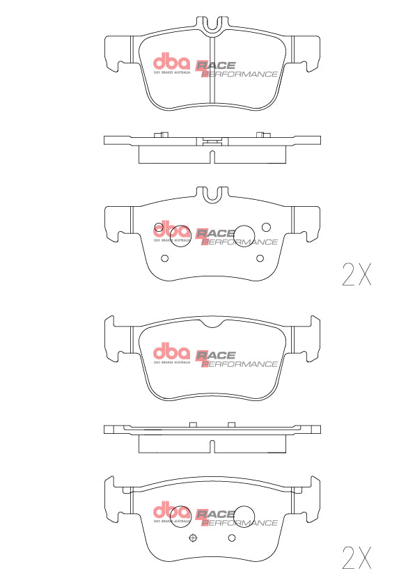 Brake Pads Race Performance - DB2429RP