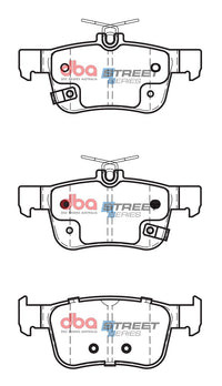 Brake Pads Street Series Ceramic | Rear Axle - DB2429SS