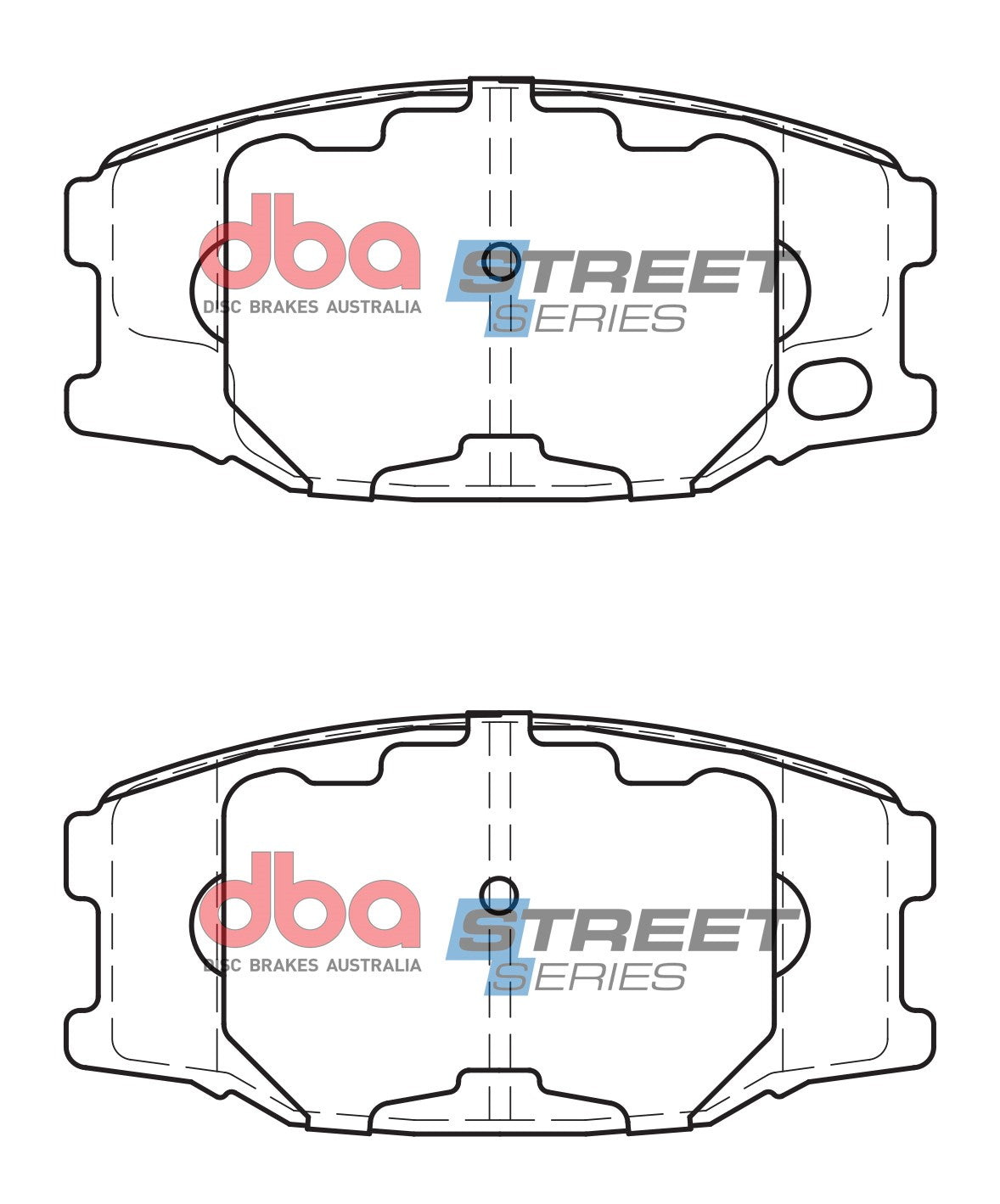 Brake Pads Street Series Semi-metallic | Front Axle - DB2435SS