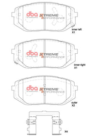 Brake Pads Xtreme Performance | Front Axle - DB2647XP