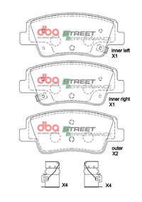 Brake Pads Street Performance | Front Axle - DB2648SP