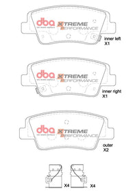 Brake Pads Xtreme Performance | Front Axle - DB2648XP
