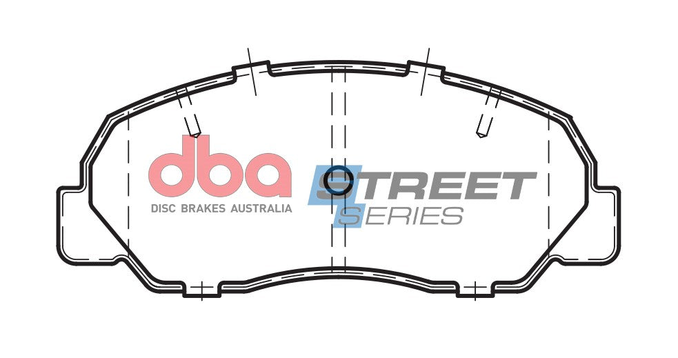 Brake Pads Street Series Semi-metallic | Front Axle - DB292SS